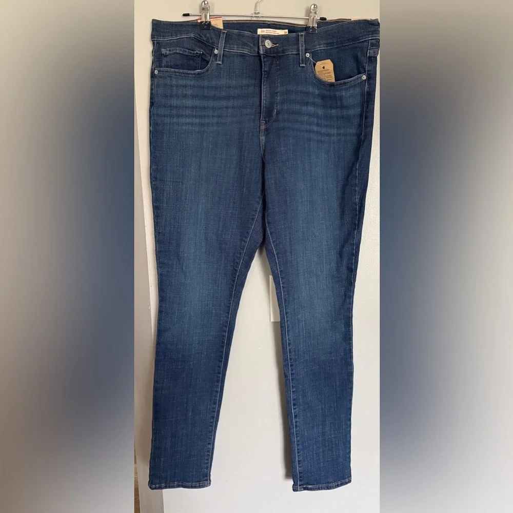 BNWT Levi’s 311 Shaping Skinny Classic Blue Jeans - 34/30 - Picture 6 of 6